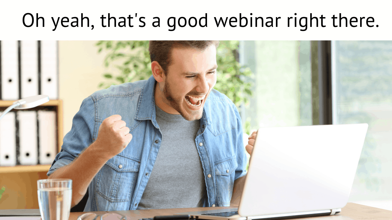 Webinar goals virtual event