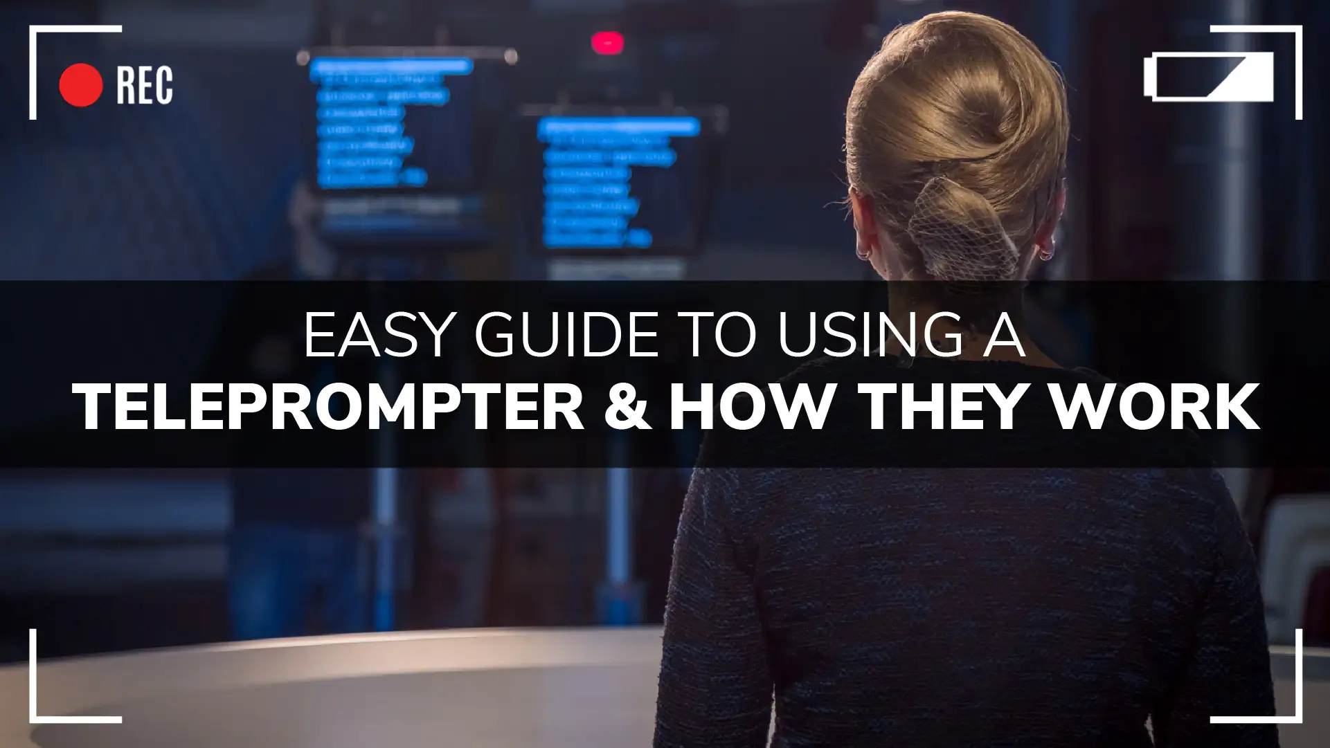 Easy Guide to Using a Teleprompter: How They Work & Tips for Success | Blog